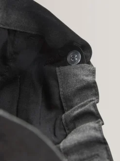 Gris - Pantalon skinny extensible pour l'école (3-17ans)