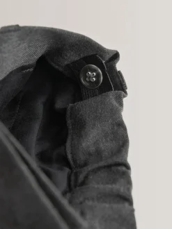 Gris - Pantalons d’école à coupe standard, jambes plus longues (3-17ans)