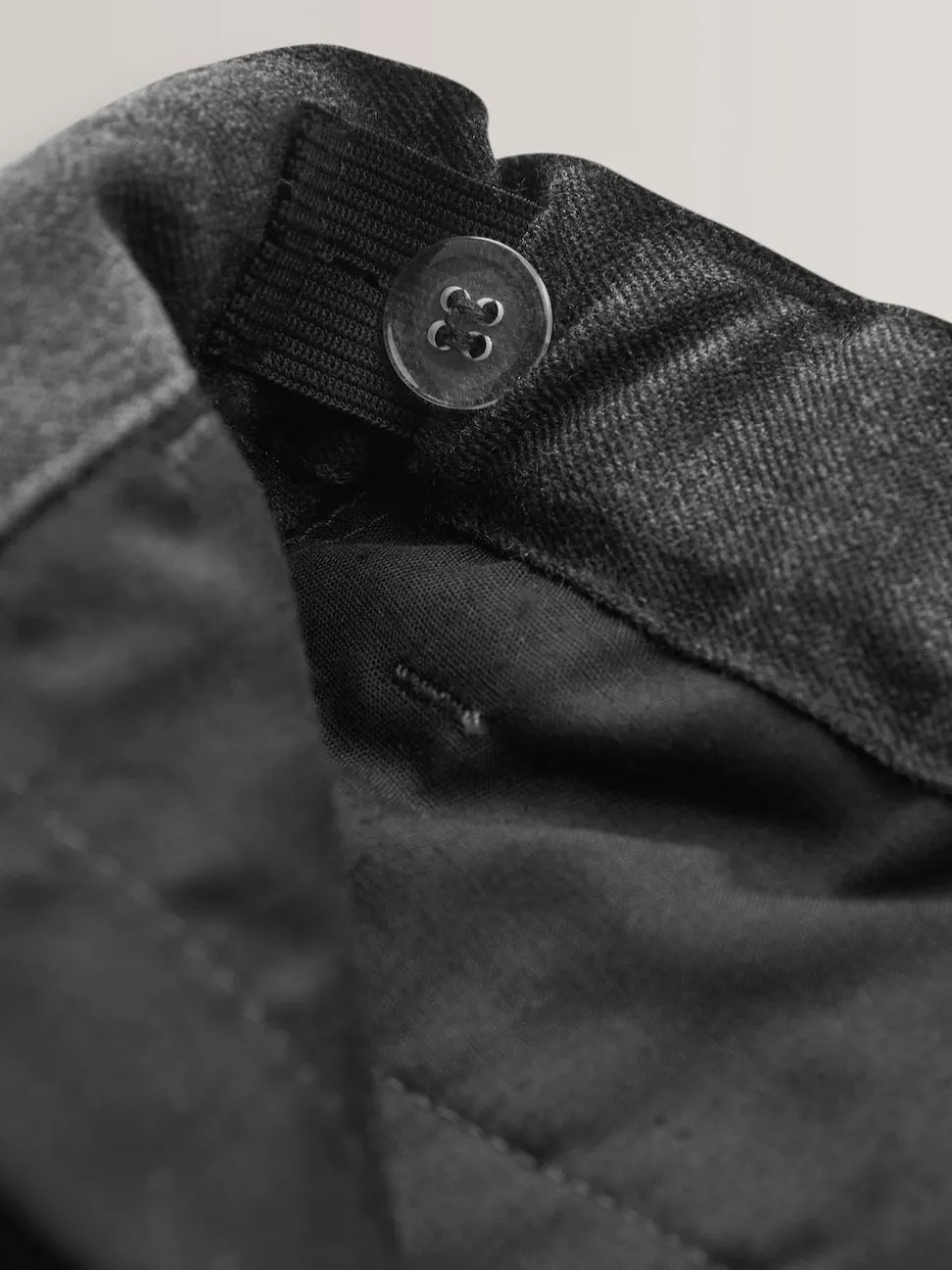 Gris - Pantalons d’école Coupe droite (3-17ans)