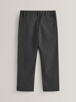 Gris - Pantalons d’école Coupe droite (3-17ans)