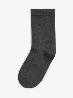 Gris - 10{Paquet de chaussettes en coton riche