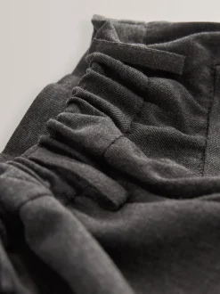 Gris - School Pull On Waist Straight Trousers (3-17yrs)