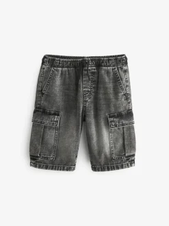 Gris - Short cargo (3-16ans)