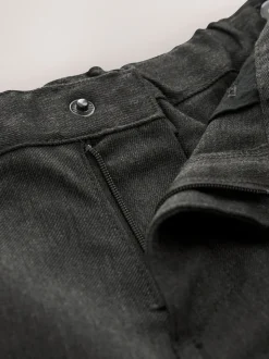 Gris - Short cargo pour l'école (3-14ans)