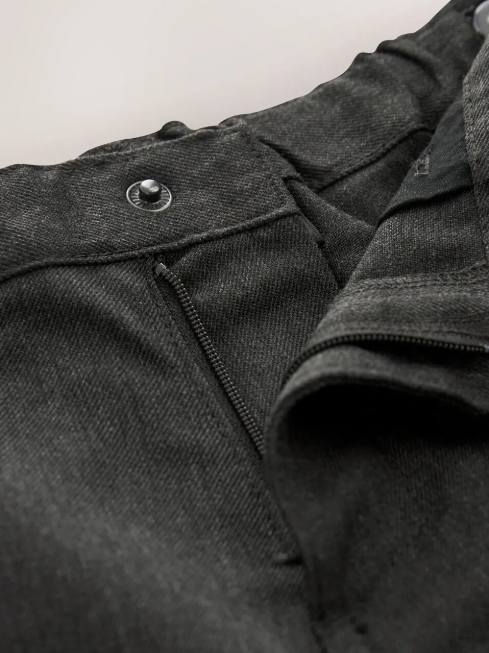 Gris - Short cargo pour l'école (3-14ans)