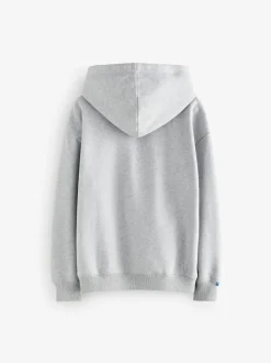 Gris - Superdry Sweat à capuche Essentiel