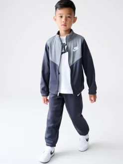 Gris - Survêtement Nike Little Kids Lifestyle Essentials Poly