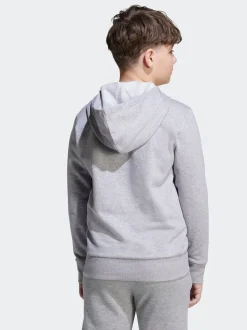 Gris - Sweat-shirt à capuche adidas Essentials enfant