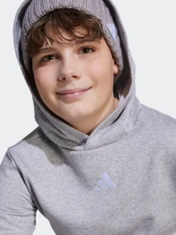 Gris - Sweat-shirt à capuche adidas Essentials enfant