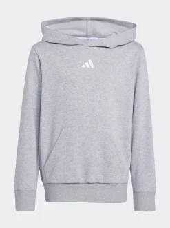Gris - Sweat-shirt à capuche adidas Essentials enfant