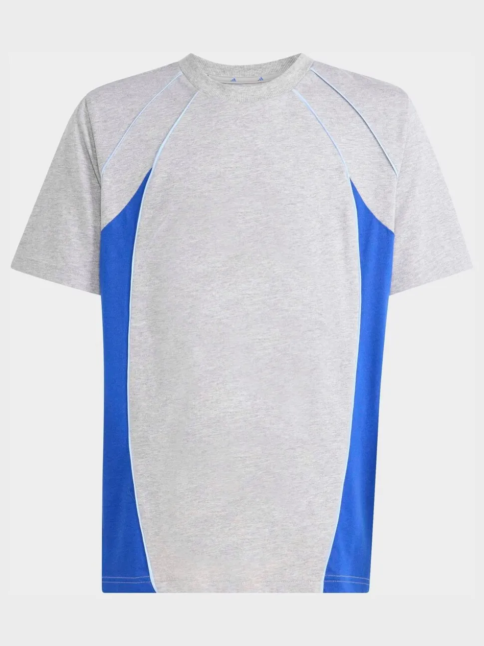 Gris - T-shirt adidas Color-block