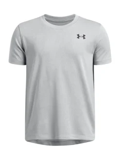 Gris - T-shirt Under Armour Tech Vent en jacquard