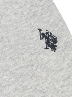 Gris - U.S. Polo Assn. Double Horsemen Garçons 100% Coton Joggers