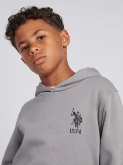 Gris - U.S. Polo Assn. Ensemble sweat-shirt à capuche et survêtement Player 3
