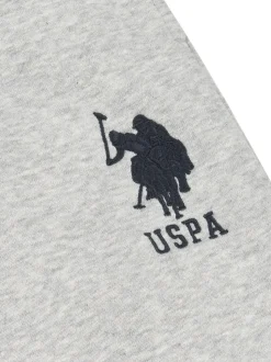 Gris - U.S. Polo Assn. Garçons Player 3 100% Coton Survêtement