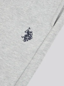 Gris - US Polo Assn Jogging garçon double cavaliers