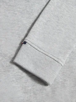 Gris - U.S. Polo Assn. Sweat-shirt à col rond Double Horsemen