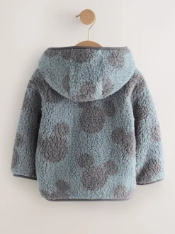 Gris - Veste à capuche zippée en polaire Mickey Mouse (3mois8ans)