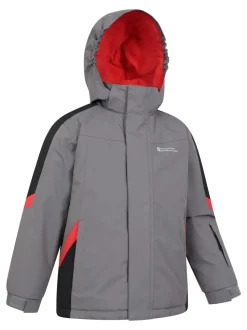 Gris - Veste de ski Mountain Warehouse Raptor enfant