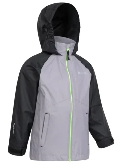 Gris - Veste imperméable Mountain Warehouse Torrent II enfant