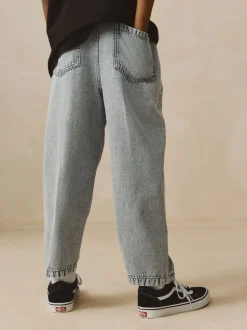 Gris clair - 100% coton léger à enfiler Jeans (3-16ans)