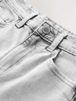 Gris clair - Jeans extensibles (3-17yrs)