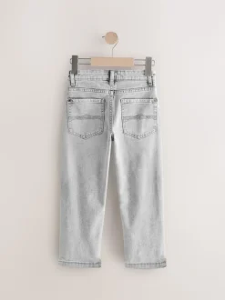 Gris clair - Jeans extensibles (3-17yrs)