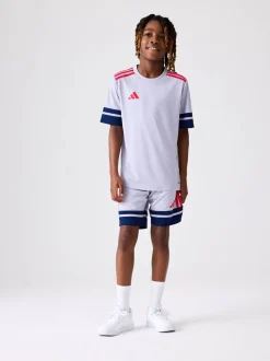 Gris clair - Maillot adidas Squadra 25 enfant