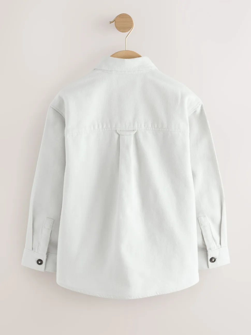 Gris clair - Surchemise brossée (3-16ans)
