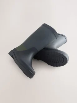 Gris de charbon de bois - Bottes en caoutchouc