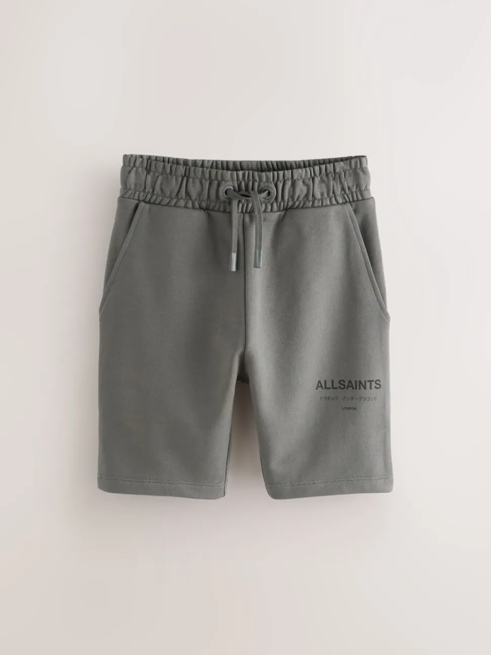 Gris de charbon de bois - SmallSaints Short Underground Sweat 100% coton