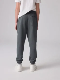 Gris de charbon de bois - SmallSaints Pantalon de jogging Underground à poignets droits en 100% coton