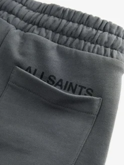 Gris de charbon de bois - SmallSaints Pantalon de jogging Underground à poignets droits en 100% coton