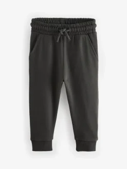 Gris de charbon de bois - Jogging en jersey doux au toucher (3 mois à 7 ans)