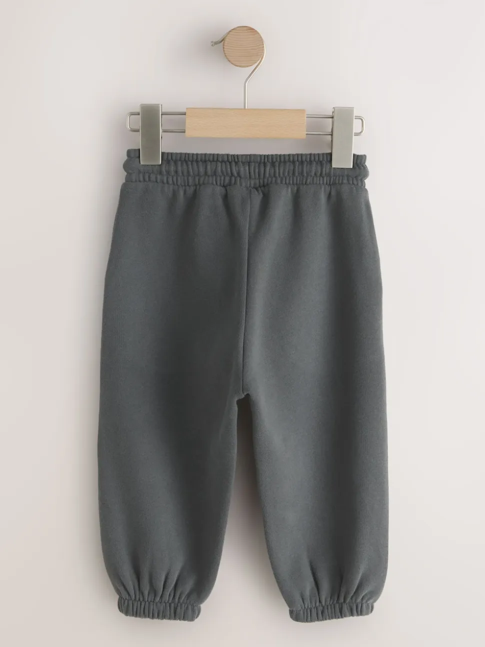 Gris de charbon de bois - Jogging en jersey doux au toucher (3 mois à 7 ans)