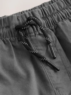 Gris de charbon de bois - Short cargo (3-16ans)