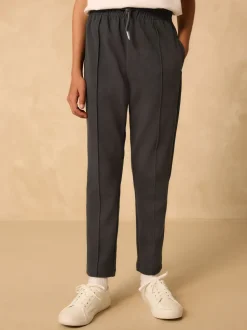 Gris de charbon de bois - Ensemble bomber à col habillé (3-16ans)