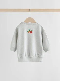 Gris Farm Character - Ensemble Sweat-shirt et Leggings bébé (0mois-3ans)