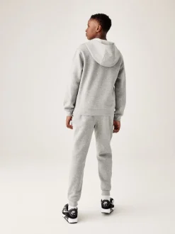 Gris foncé chiné - Survêtement Nike Club en polaire