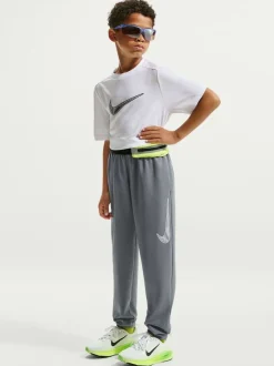 Gris fumé - Pantalon de jogging Nike en maille multicolore