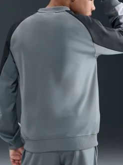 Gris fumé - Survêtement Nike Dri-FIT Col rond