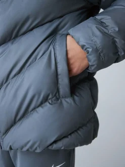 Gris fumé - Veste matelassée Nike