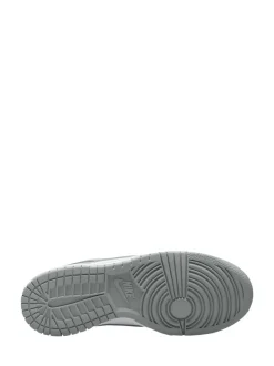 Gris fumé/blanc - Nike Youth Dunk Low Trainers