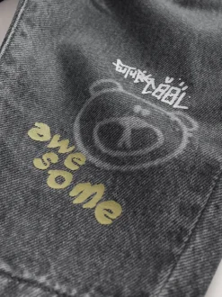 Gris Graffiti - Jean Barrel (3mois à7ans)