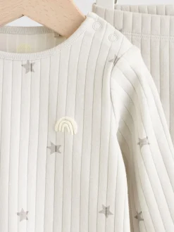 Gris Grands sourires - Ensemble haut et legging bébé (0mois-2ans) (0mois-2ans)