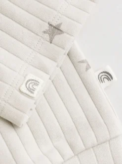 Gris Grands sourires - Ensemble haut et legging bébé (0mois-2ans) (0mois-2ans)