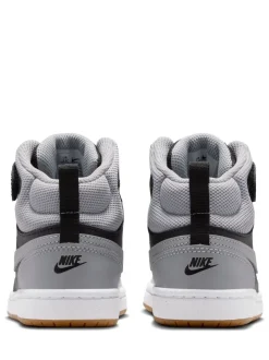 Gris marron - Nike Junior Court Borough Mid Trainers