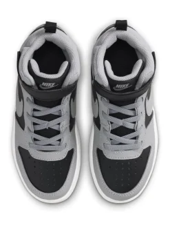 Gris marron - Nike Junior Court Borough Mid Trainers
