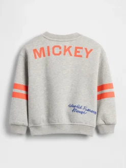 Gris Mickey Mouse™ - Sweat-shirt Gap Disney Vintage doux (6mois à5ans)