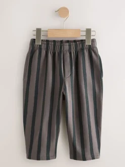 Gris Noir/anthracite - Joggings Jambe large en jersey (3mois à7ans)